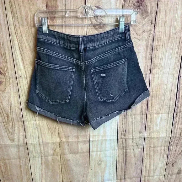 *PacSun Black Mom Short Size 26 - Picture 2 of 5